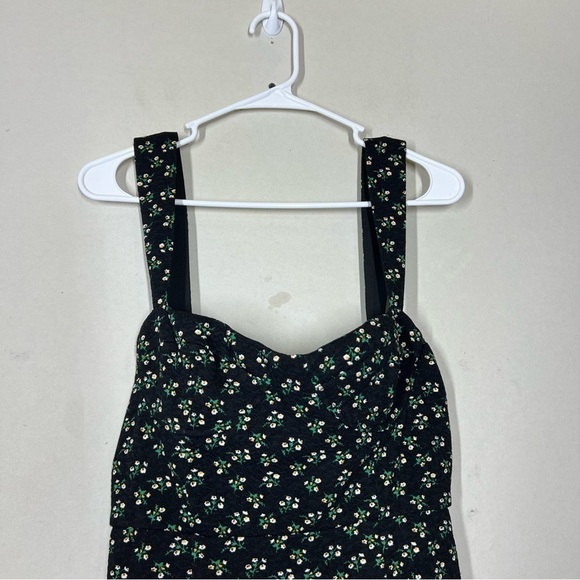 Hutch Anthropologie Ditsy Floral Corset Mini Dress Size Medium - Picture 6 of 11
